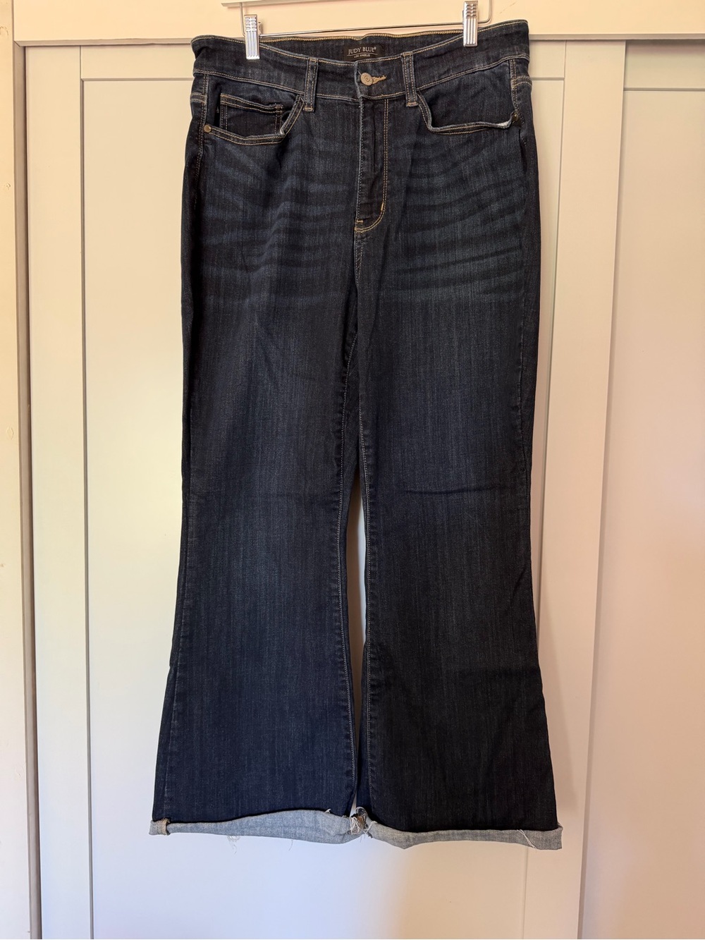 Judy Blue Dark Wash Wide Flare Jeans